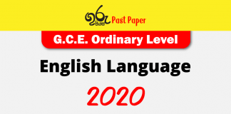 o/l english past papers with answers pdf